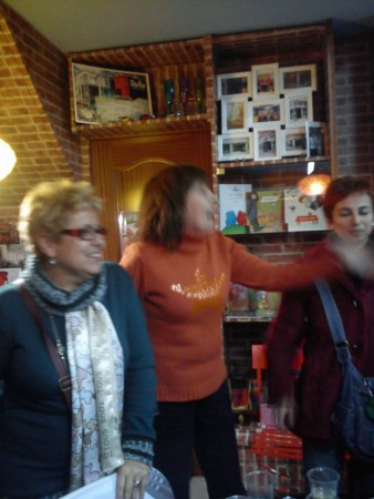 Celebración del Club de Lectura de Librería Bravo del Fin del Año 2014